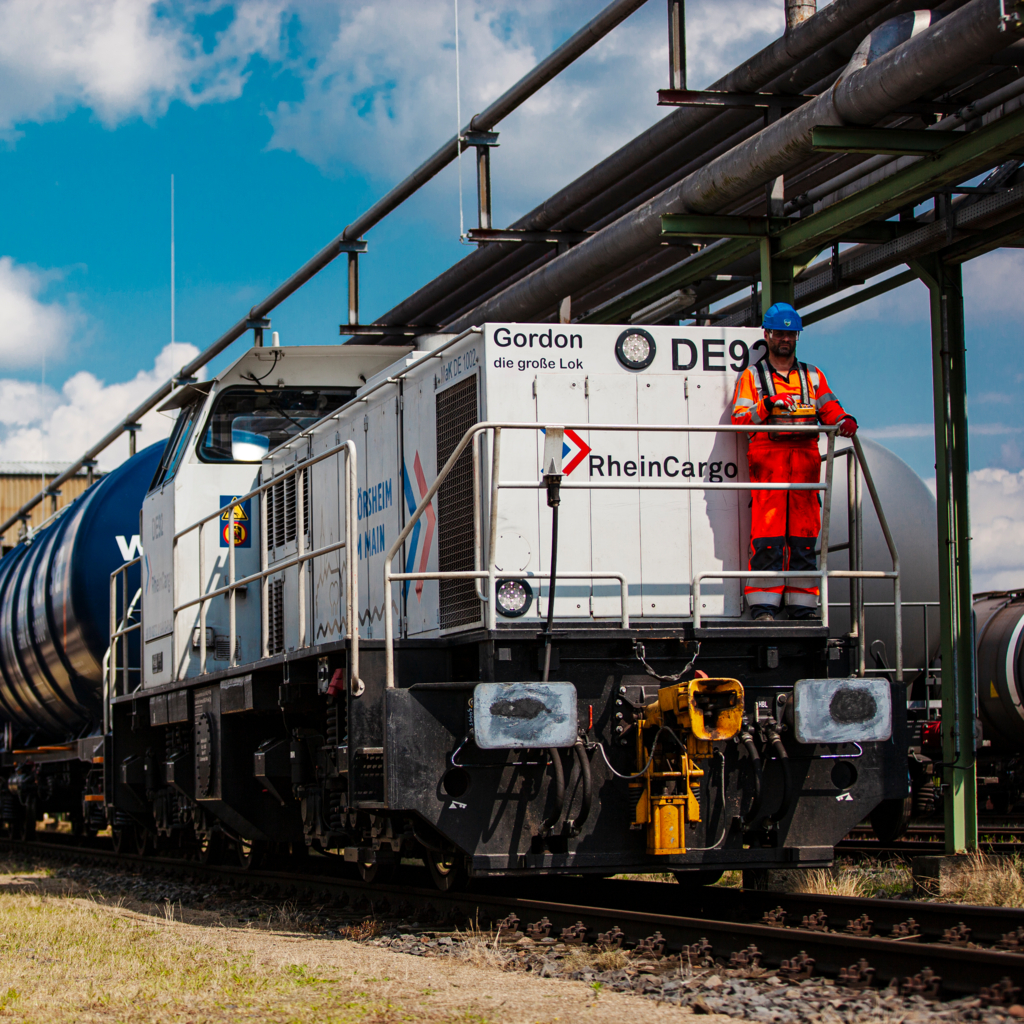 Foto der Lok "Gordon: Die große Lok" der RheinCargo
