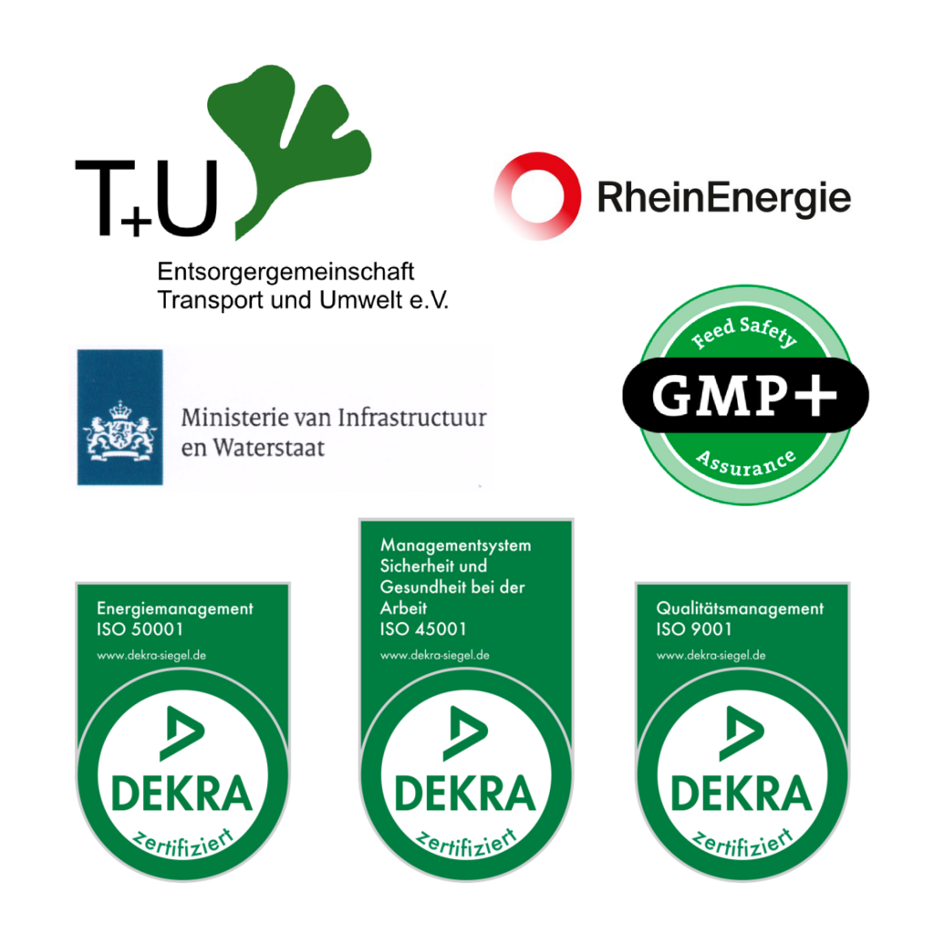 Grafik mit Logos der Unternehmen für Nachhaltigkeit